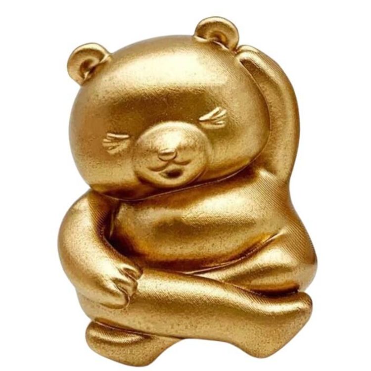 Stretching Buddha Bear by Stretching Bear