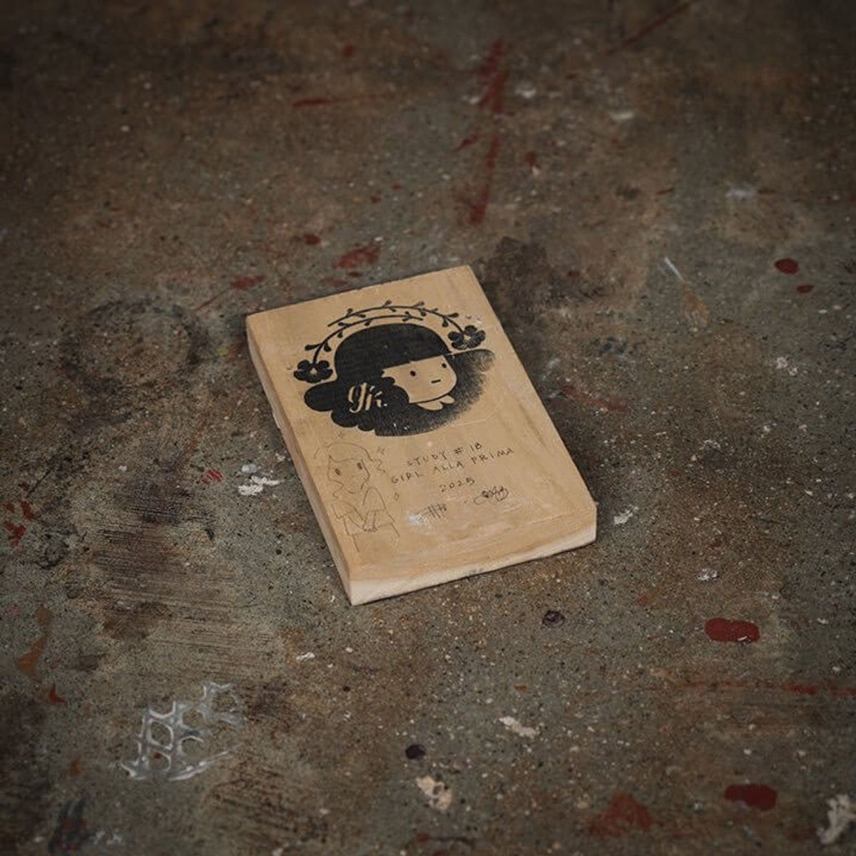 Study #18 Girl Alla Prima