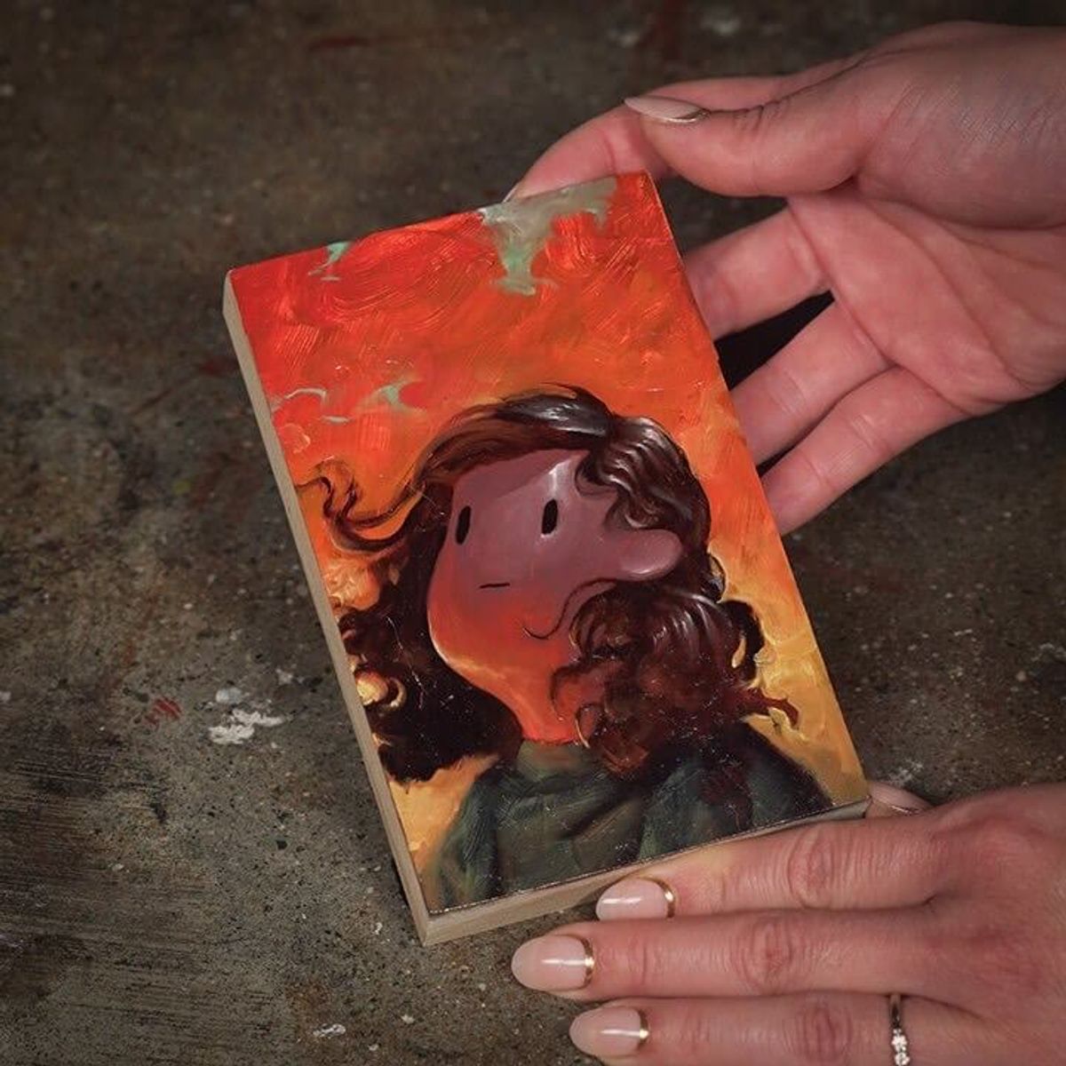 Study #18 Girl Alla Prima