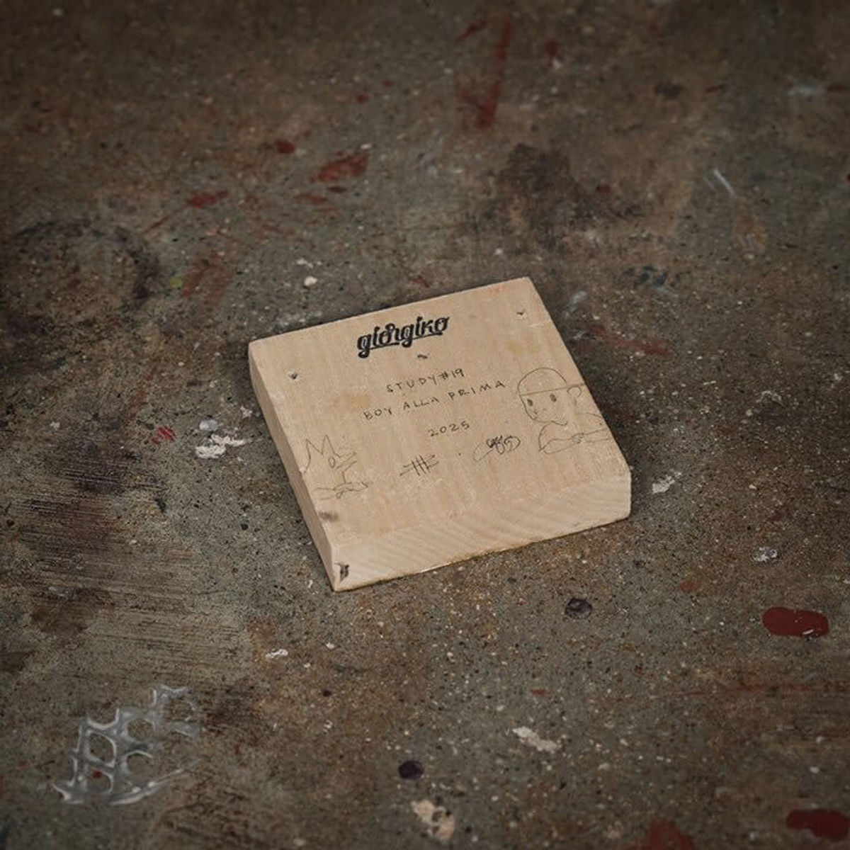 Study #19 Boy Alla Prima  