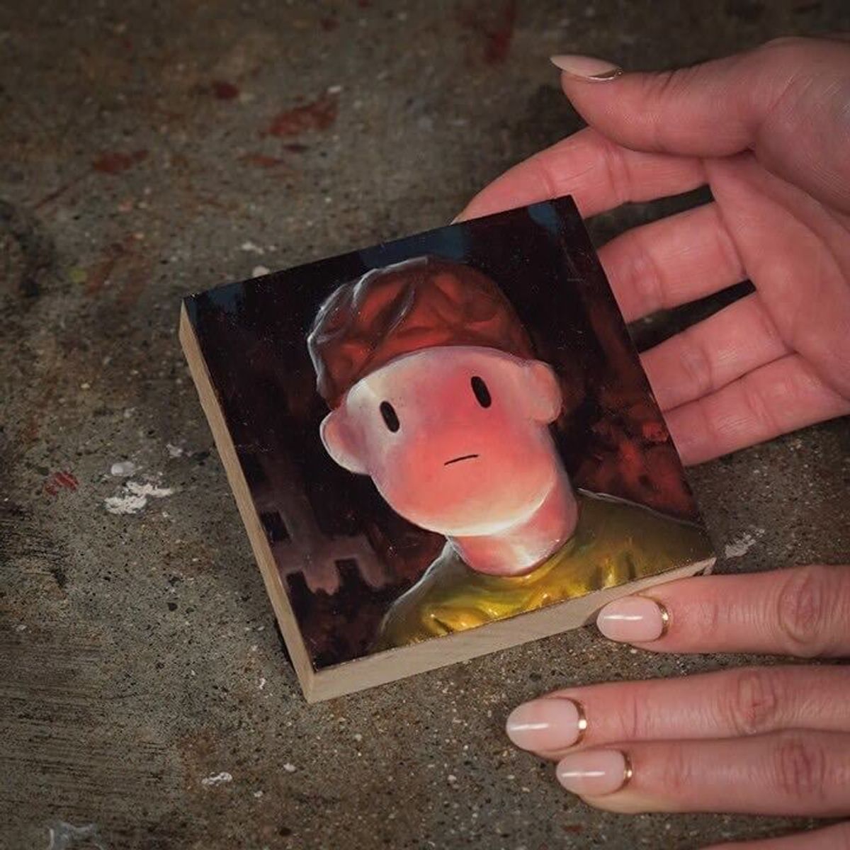 Study #19 Boy Alla Prima  