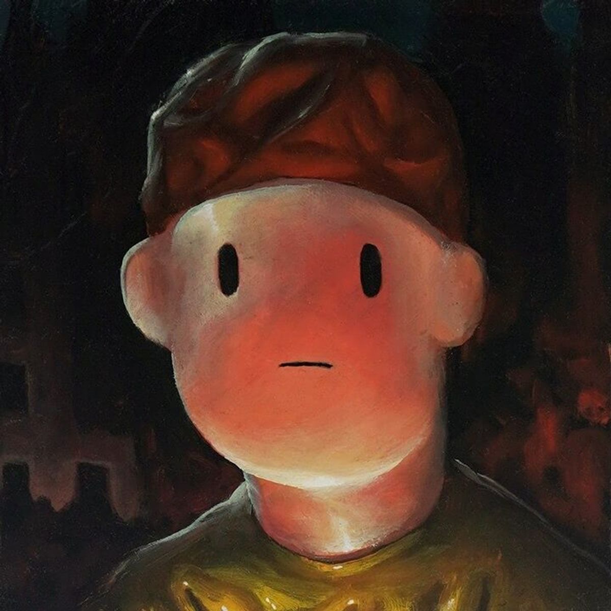 Study #19 Boy Alla Prima  