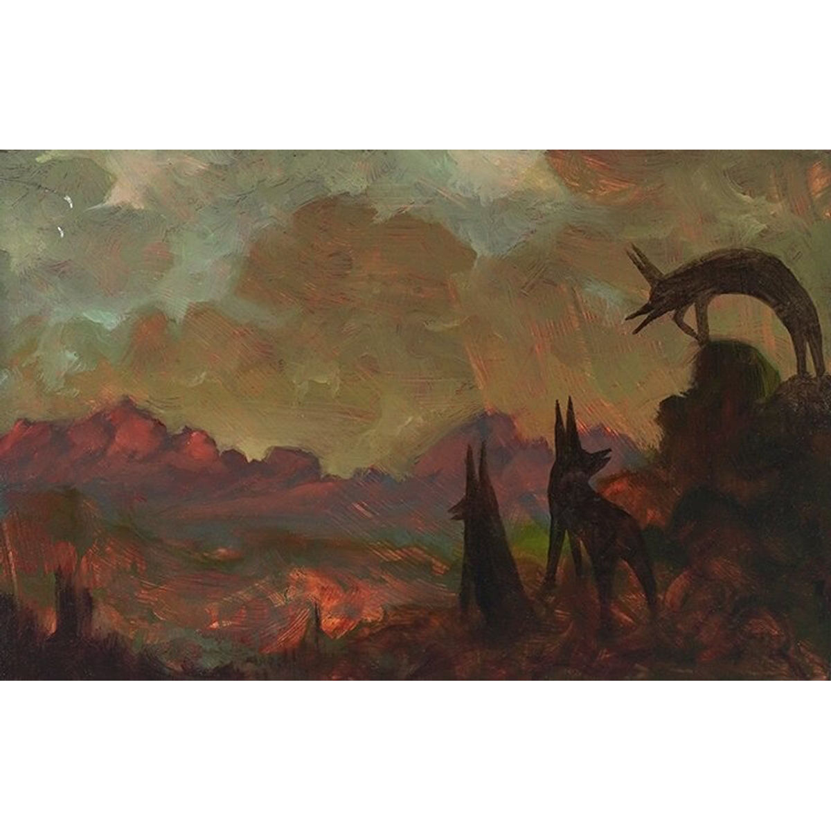 Study #21 Alla Prima Background