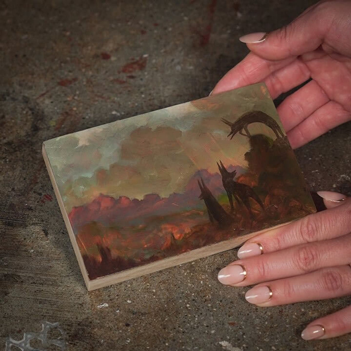 Study #21 Alla Prima Background