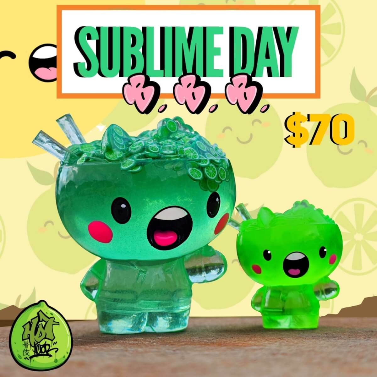 Sublime Day Hello Raw-man (GID Blue)