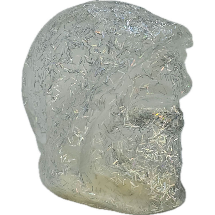 Sugar Crystal - Hooded Skull by Glow Man Dan