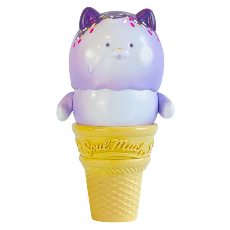 Sugar High Meeeow Ice Cream Purple by AK SOULMUCH