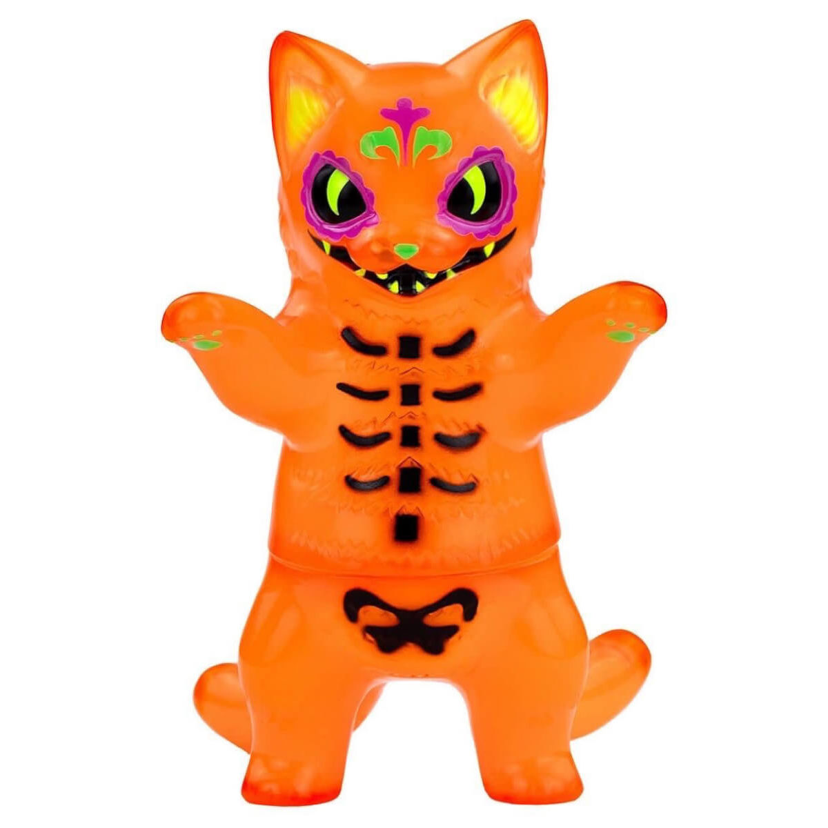 Sugar Skull Orange Negora (GITD)
