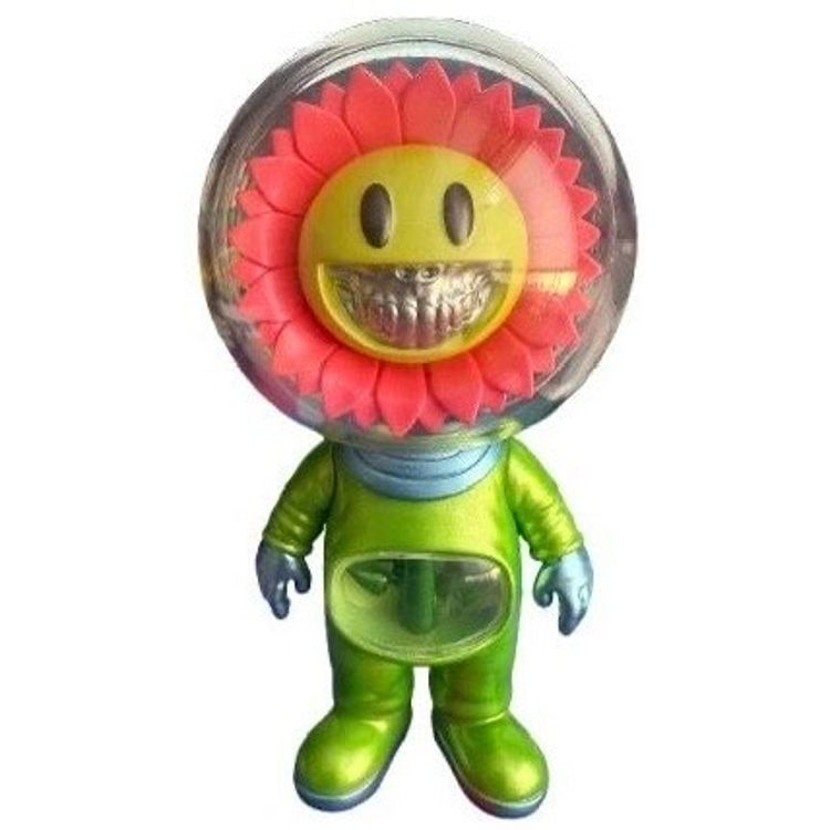 Sunflower Grin Metallic by Ron English