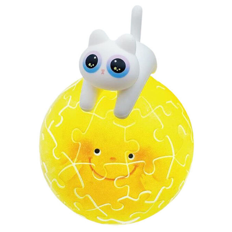 Sunsun Puzzle Globe Light by Little Oil Art