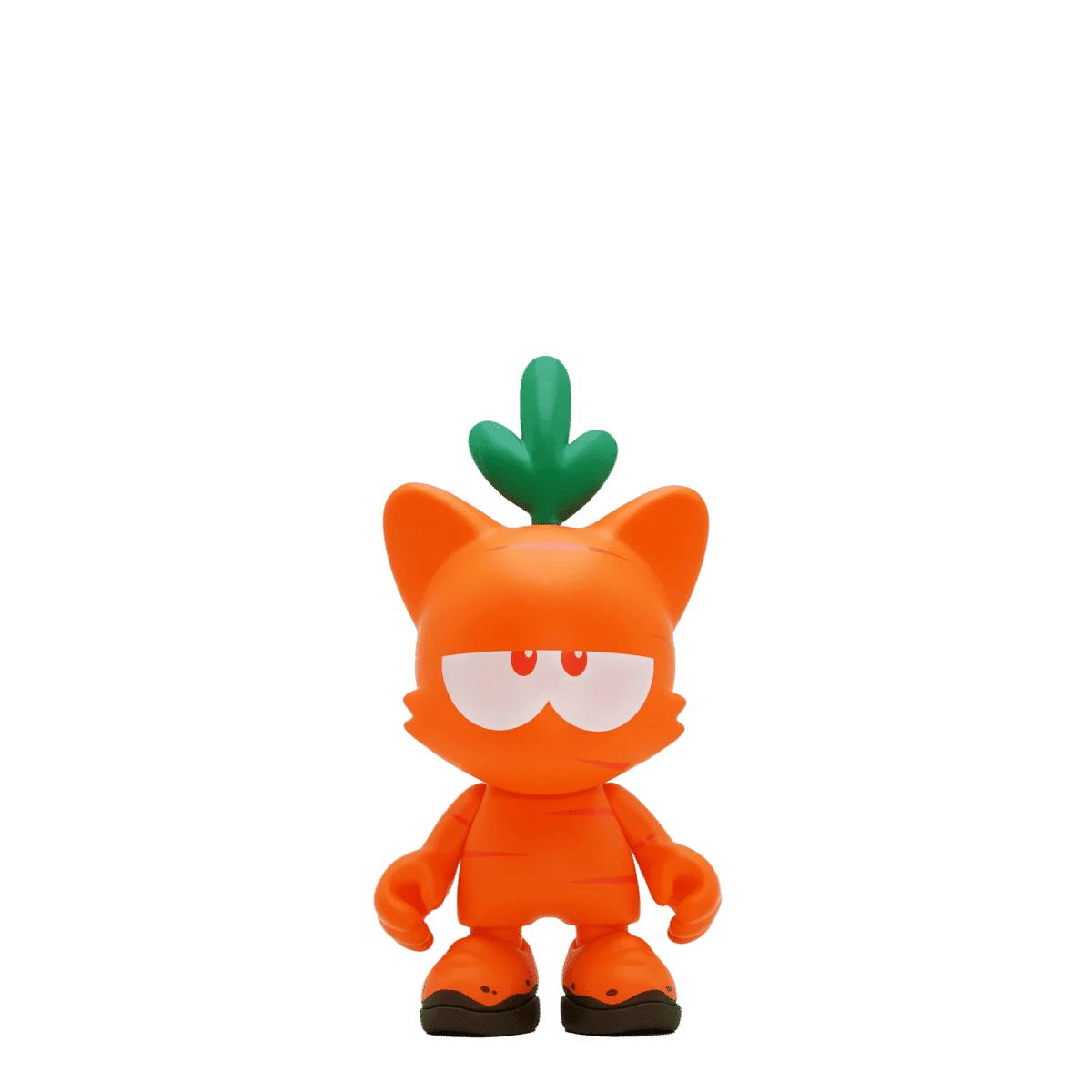 SuperCarrots Janky Minifigure (Orange)