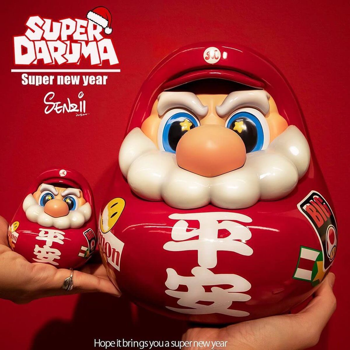 SuperDaruma Christmas Mini