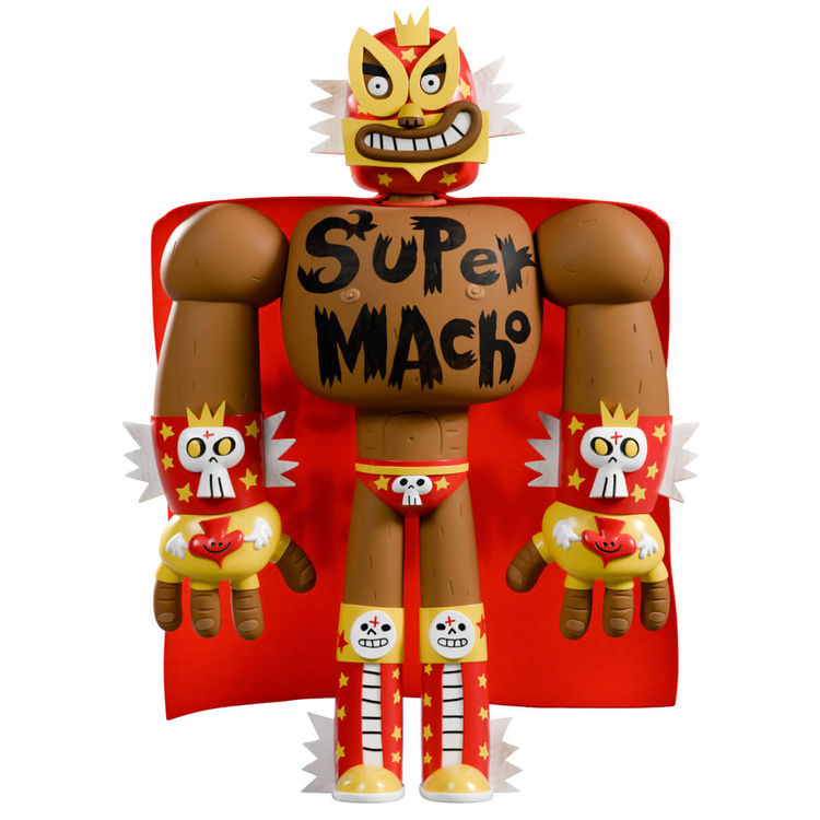 Super Macho (Luchador) by Jorge R. Gutierrez