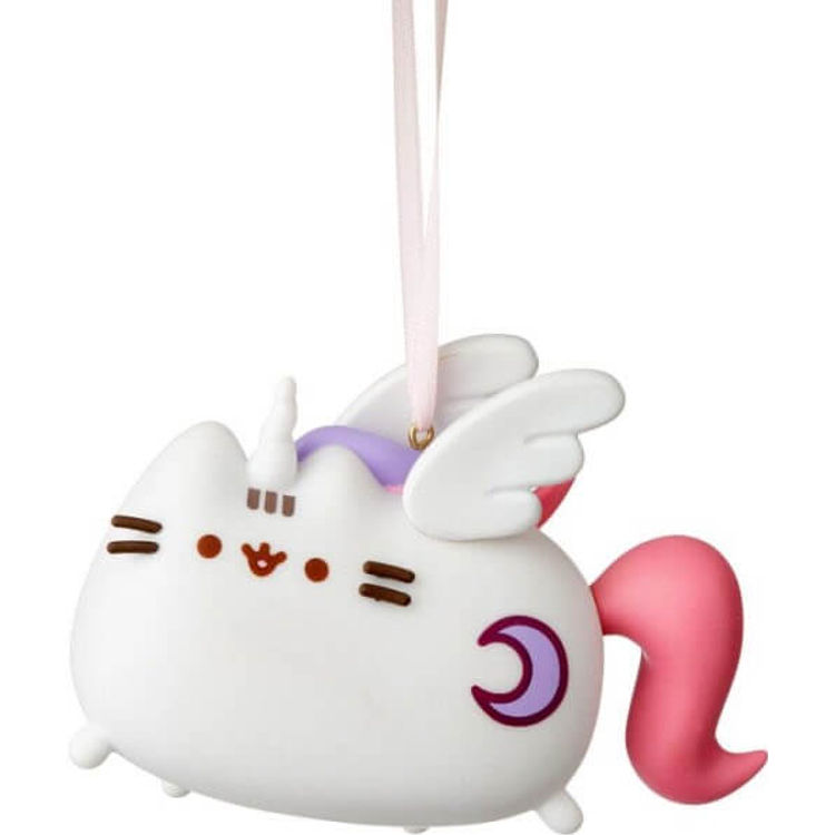 Super Pusheenicorn Ornament (Vinyl) by Andrew Duff