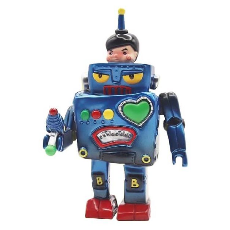 Super Robot Botchan Hong Kong Blue by Chang