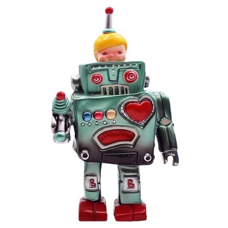 Super Robot Botchan Tokyo Green by Chang