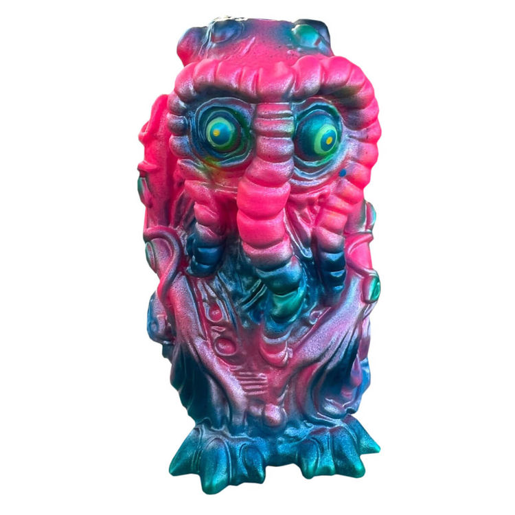 Swamp Monster (Man-Thing) Pink Blue by Ressin Blood