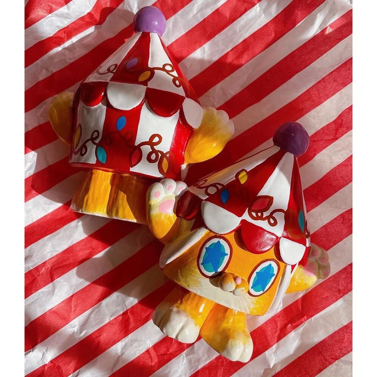 Sweet Home Cat Circus Mini Tent