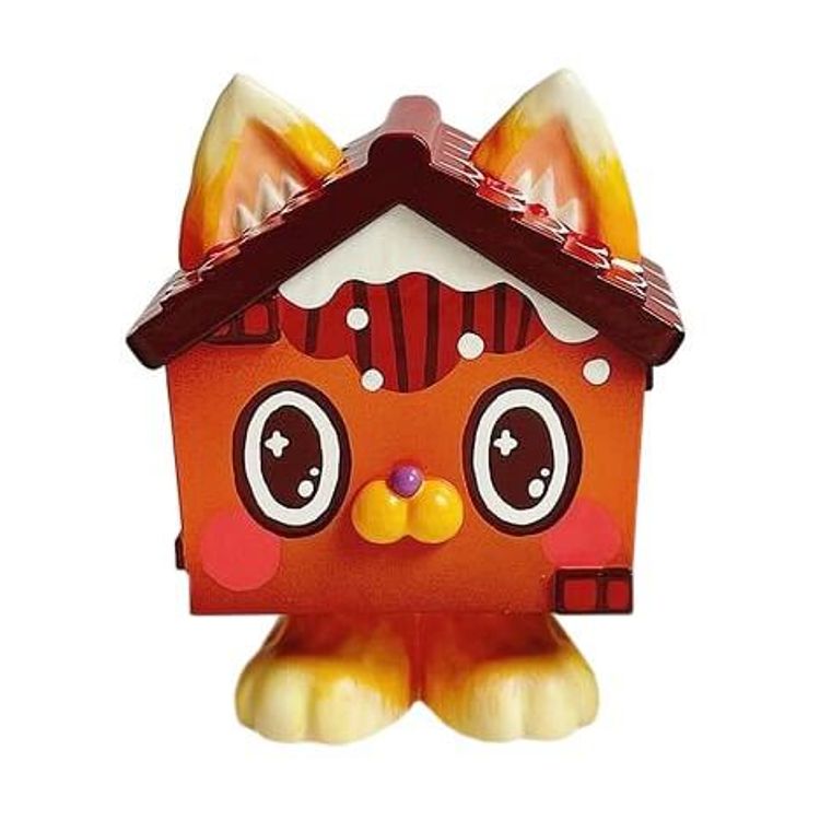 Sweet Home Cat Ginger Triplet (Looking Straight) by Rato Kim