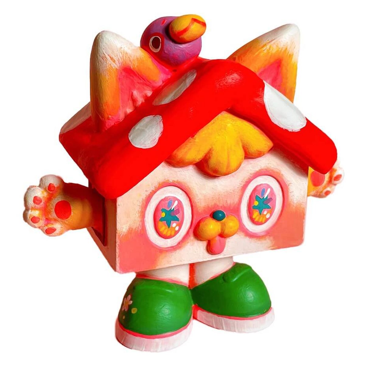Sweet Home Cat Mushroom I