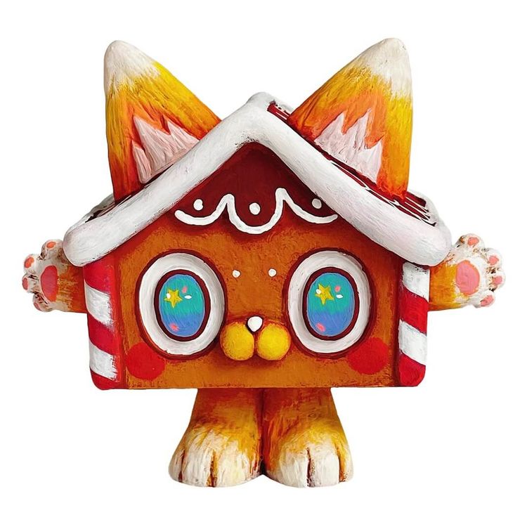 Sweet Home Ginger House Cat Trees by Rato Kim