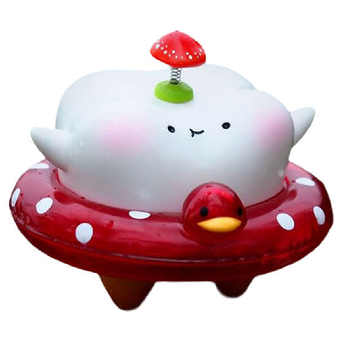 Swimming Tooth Mushroom Swing Ring