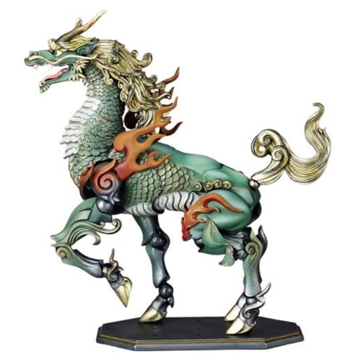TK Project KT-002 Takeya Style Jizai Okimono "Kirin" Painted Edition