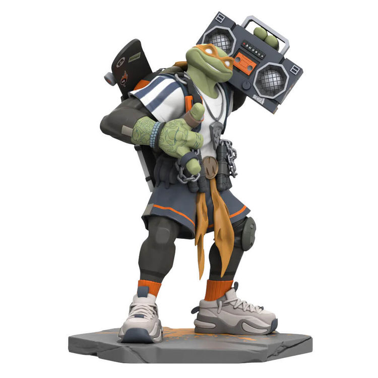 TMNT Urban Combat Michaelangelo by Clogtwo