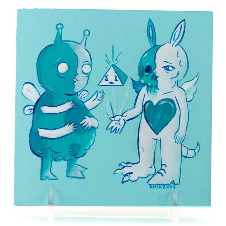 T – Painting 4 by Dima Drjuchin