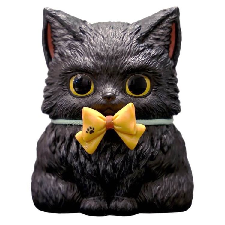 Taiga Sit Sit Black Cat by Yoyo Yeung