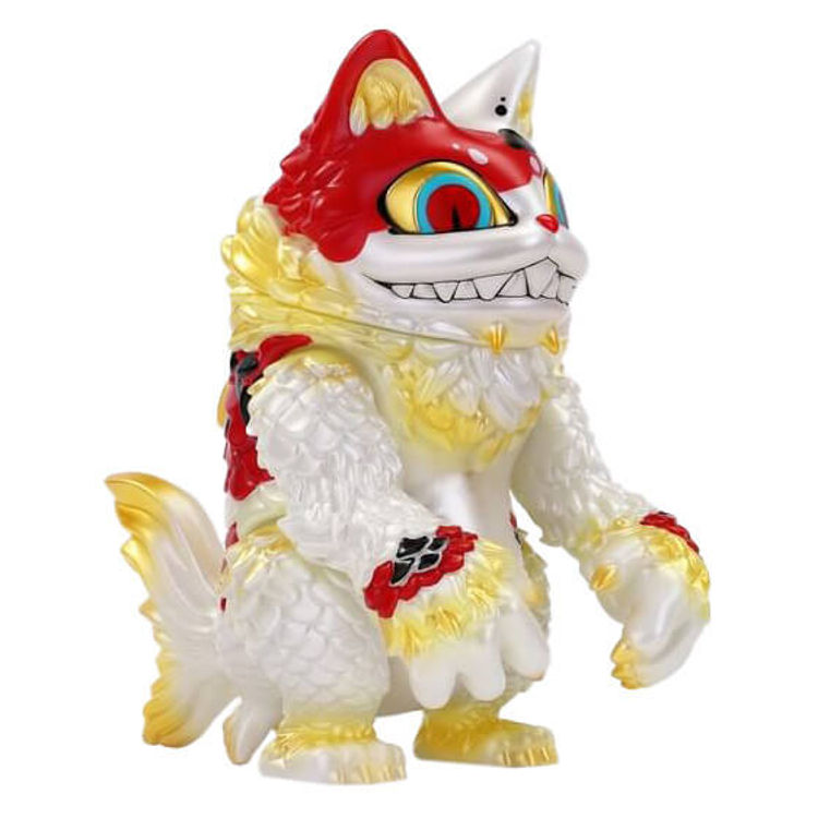 Taisho Three Color Meow Koi by Luyao Designs