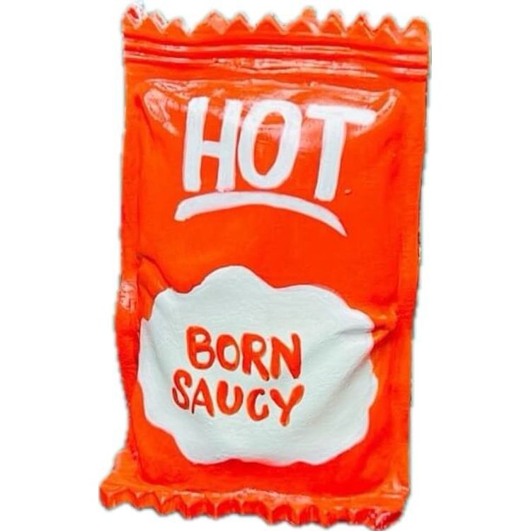 Talki Dell Hot Sauce by Priscilla Marquez aka PriscillasArte 