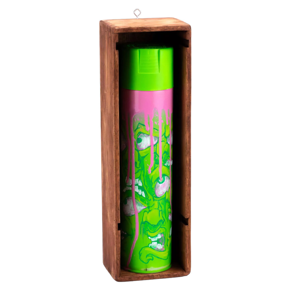 Tall Can Pink and Green Nightmare