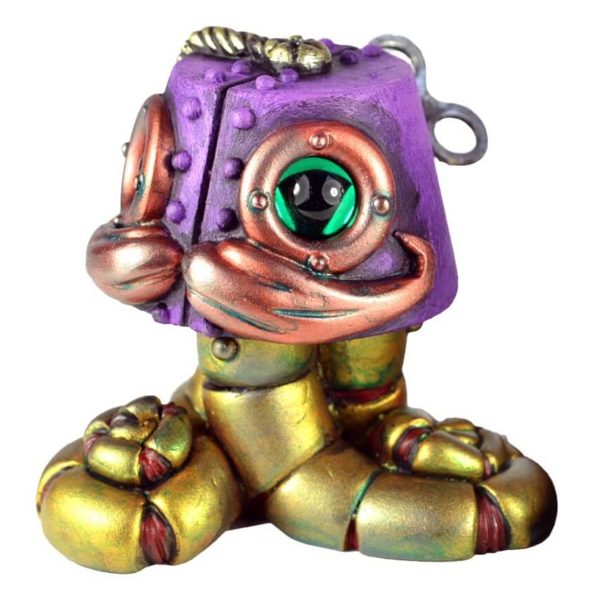 Tall Titfer Purple Fez