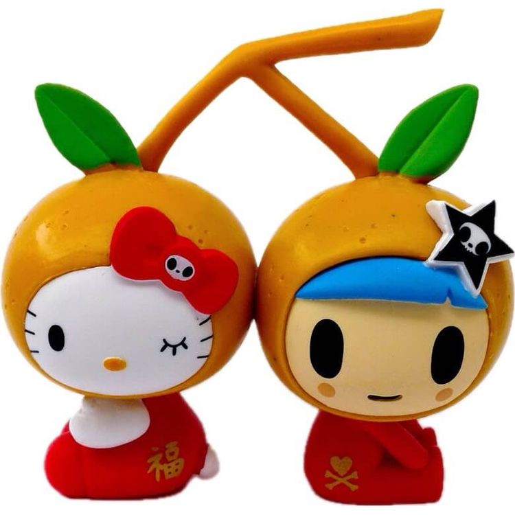 Tangerine Kitty by Sanrio