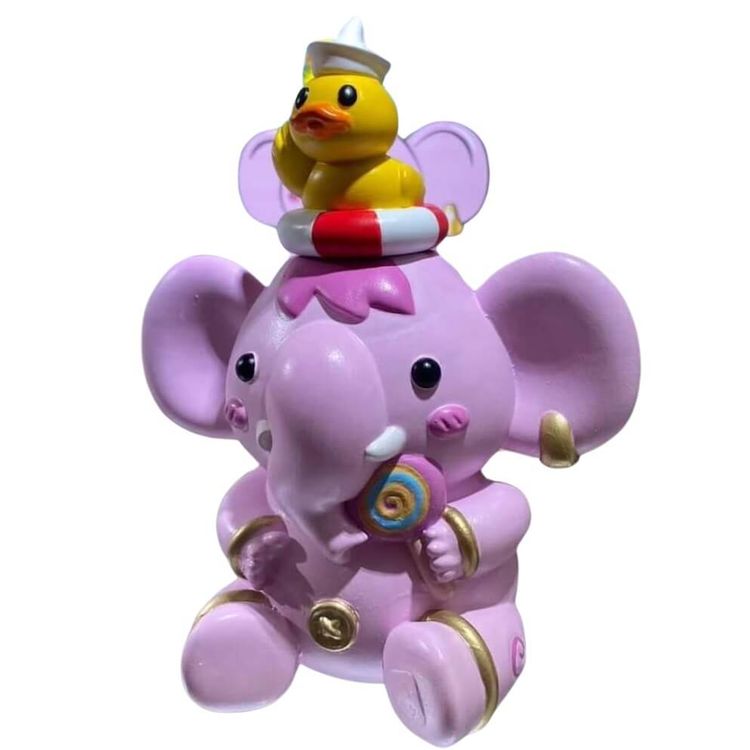 Tata Elephant and Ducky Say "Hi" Special Edition by Mossyjanny