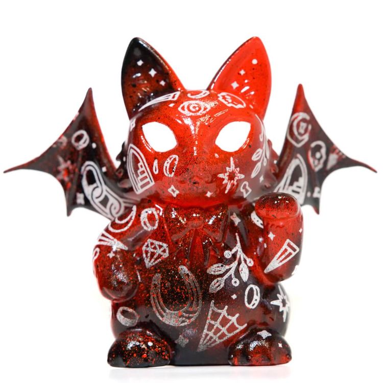 Tatted Catbat by Red Halftone (Lisa Champ)