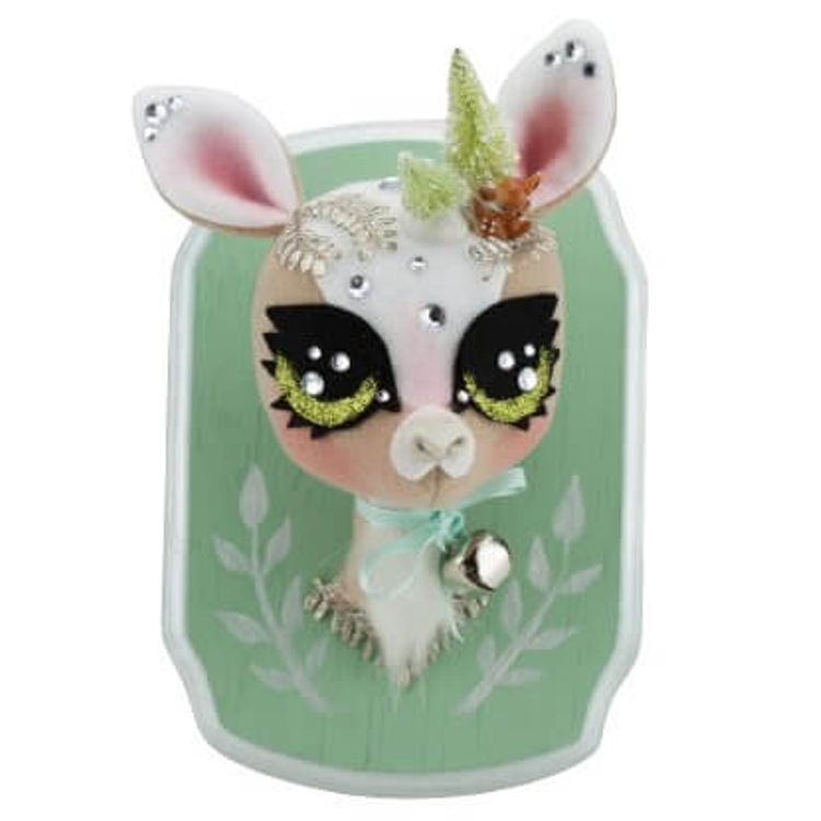 Teacup Winter Fawn by Stitch of Whimsy