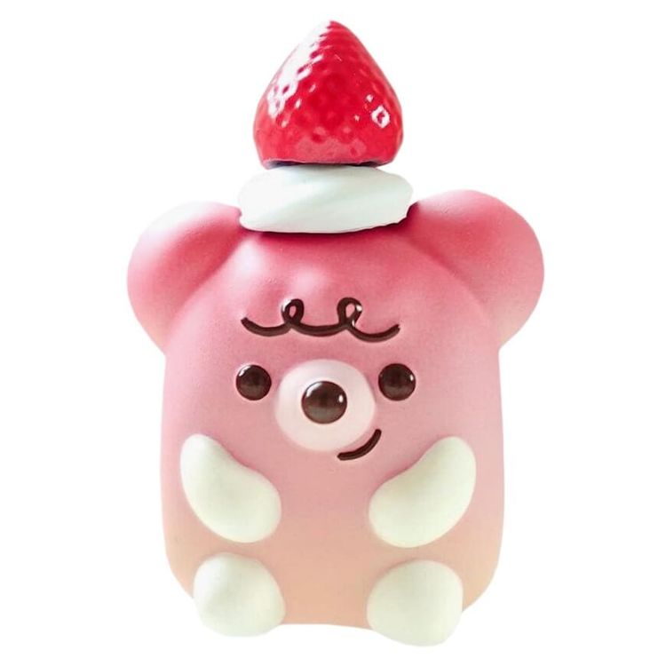 Teddy Bread Mii Pan Strawberry Cream by Lookplu8 (Oraya Laddaklom)