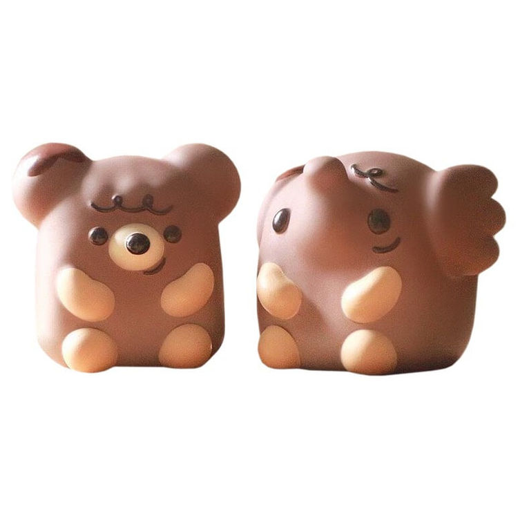 Teddy Bread & Elfie Chocolate Shokupan by Lookplu8 (Oraya Laddaklom)