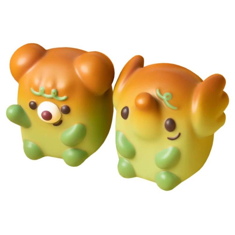 Teddy Bread & Elfie Shokupon Green Tea by Lookplu8 (Oraya Laddaklom)