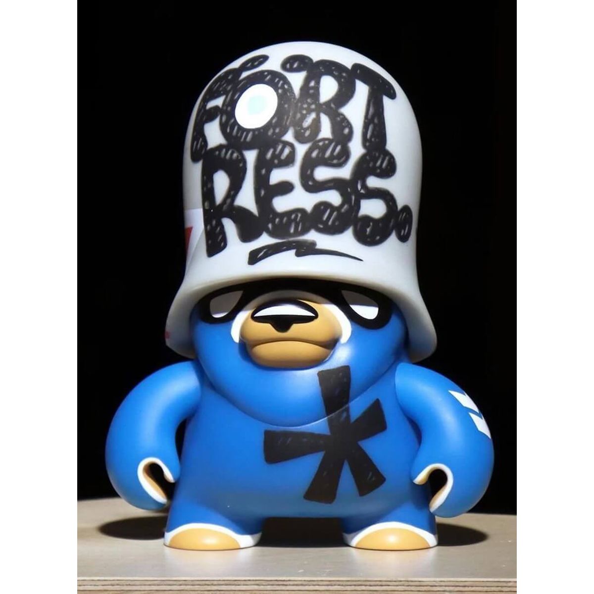 Teddy Troop Hand Embellished Blue 2.0