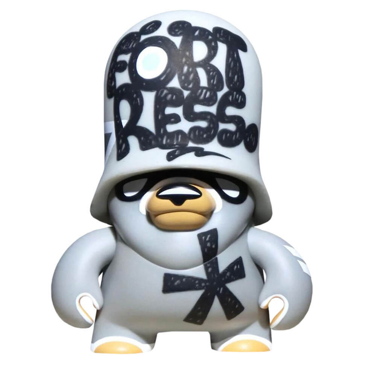 Teddy Troop Hand Embellished Gray 2.0