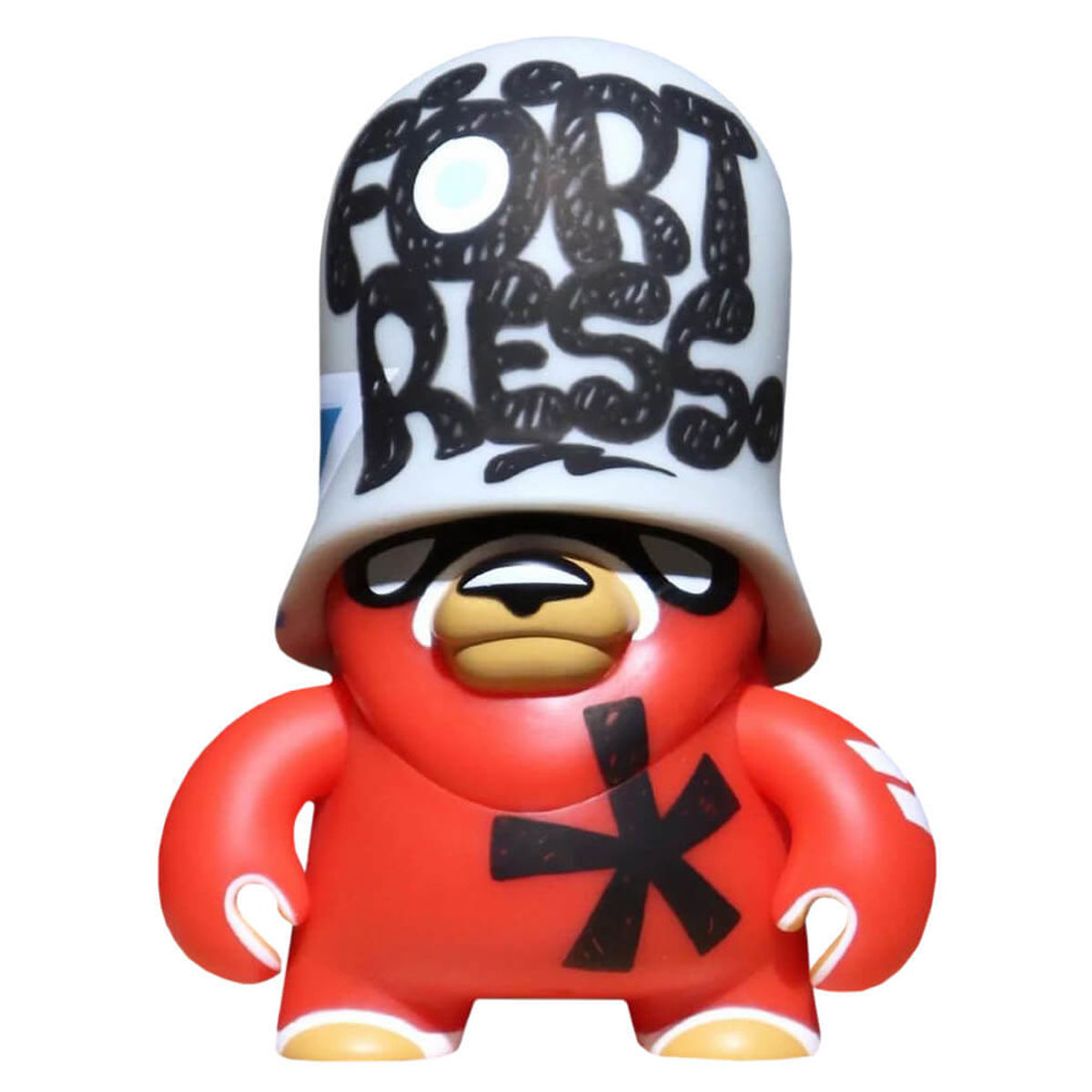 Teddy Troop Hand Embellished Red 2.0