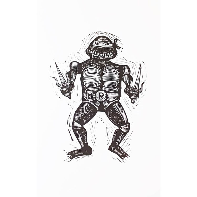 Teenage Mutant Ninja Turtles Raphael by Edwin Salas