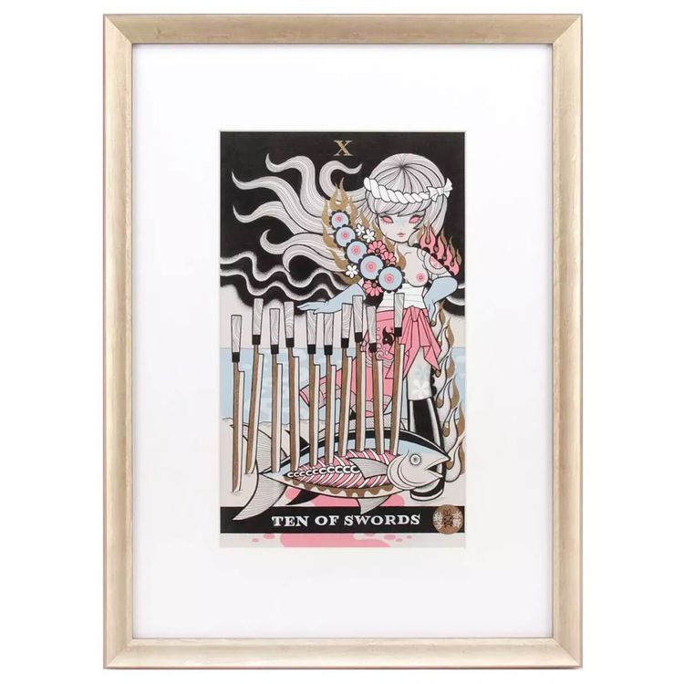 Ten of Swords: Onna Bune by Junko Mizuno