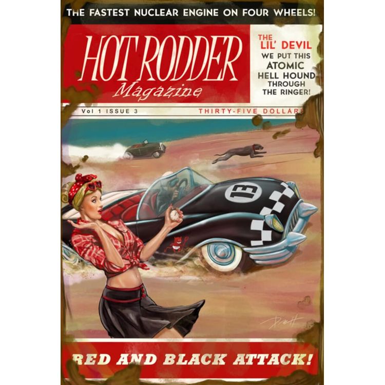 Tesla Hotrodder Magazine by Adventures of the 19XX