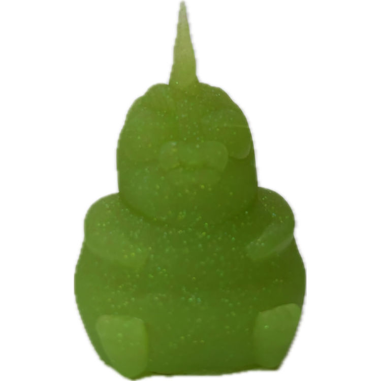 Test Mold Green Glow Babicorn by Doompy