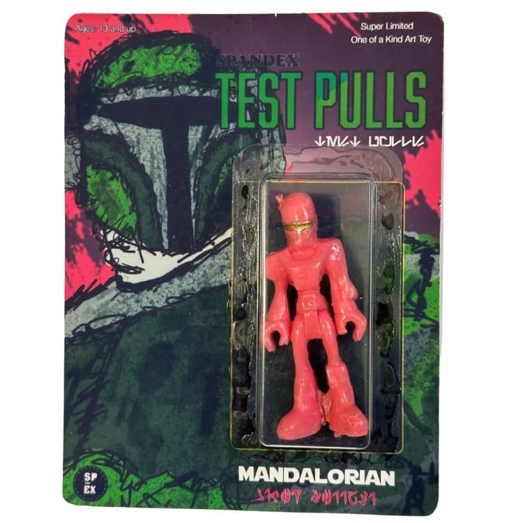 Test Pull Pink Mando by Spandex Toys