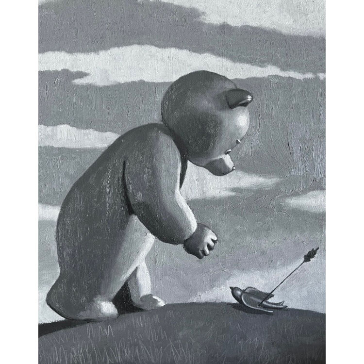 The Bear With The Turtle by Anton Tvorogov